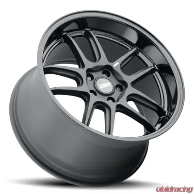 ESR Wheels AP8 Wheel 18x10.5 5x108 +22 Matte Black Gloss Black Lip - 80551422 APX8MBLK-BL 5X108