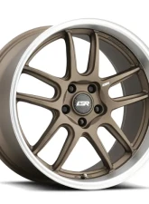 ESR Wheels AP8 Wheel 19x8.5 5x115 +30 Matte Bronze Machined Lip                                     - 98551430 APX8MBRNZ-ML 5X115 - Image 3