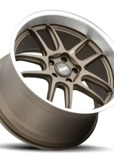 ESR Wheels AP8 Wheel 19x8.5 5x115 +30 Matte Bronze Machined Lip                                     - 98551430 APX8MBRNZ-ML 5X115 - Image 2