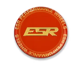 ESR Wheels CS-RF Version 2 Cap Gold | Red Gel