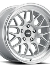 ESR Wheels CR1 Wheel 19x9 5x120.6 +20 Hyper Silver Machined Lip                                     - 99051420 CR01HS-ML 5X120.6 - Image 3