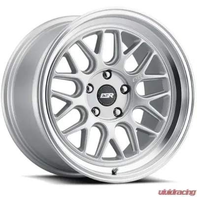 ESR Wheels CR1 Wheel 19x9 5x120.6 +20 Hyper Silver Machined Lip - 99051420 CR01HS-ML 5X120.6