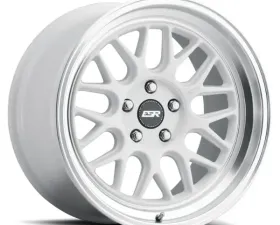 ESR Wheels CR1 Wheel 18x10.5 +22 Gloss White Machined Lip