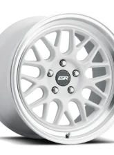 ESR Wheels CR1 Wheel 18x10.5 5x108 +30 Gloss White Machined Lip                                     - 80551430 CR01WHT-ML 5X108 - Image 3