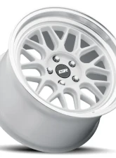 ESR Wheels CR1 Wheel 18x10.5 5x108 +30 Gloss White Machined Lip                                     - 80551430 CR01WHT-ML 5X108 - Image 2