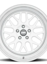 ESR Wheels CR1 Wheel 18x10.5 5x108 +30 Gloss White Machined Lip                                     - 80551430 CR01WHT-ML 5X108 - Image 3
