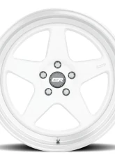 ESR Wheels CR5 Wheel 18x9.5 +35 Gloss White Machined Lip                                     - 89511135 CR5WHT-ML - Image 3
