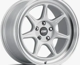 ESR Wheels CR7 Wheel 18x10.5 +22 Hyper Silver Machined Lip