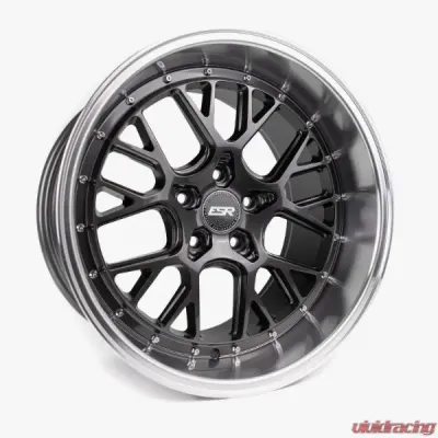 ESR Wheels CS11 Wheel 18x9.5 5x120.6 +35 Gloss Graphite Machined Lip - 89551435 CS11GR-ML 5X120.6
