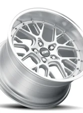 ESR Wheels CS11 Wheel 18x10.5 5x120.6 +22 Hyper Silver Machined Lip                                     - 80551422 CS11HS-ML 5X120.6 - Image 2