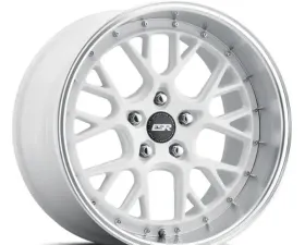 ESR Wheels CS11 Wheel 18x10.5 5x120.6 +22 Gloss White Machined Lip