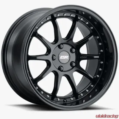ESR Wheels CS12 Wheel 18x9.5 5x108 +35 Gloss Black - 89551435 CS12GBLK 5X108