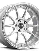 ESR Wheels CS12 Wheel 18x9.5 +22 Hyper Silver Machined Lip                                     - 89511122 CS12HS-ML - Image 3