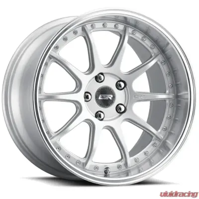 ESR Wheels CS12 Wheel 18x9.5 +22 Hyper Silver Machined Lip - 89511122 CS12HS-ML