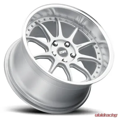 ESR Wheels CS12 Wheel 18x9.5 +22 Hyper Silver Machined Lip - 89511122 CS12HS-ML