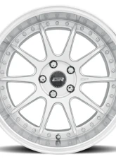 ESR Wheels CS12 Wheel 18x9.5 +22 Hyper Silver Machined Lip                                     - 89511122 CS12HS-ML - Image 3