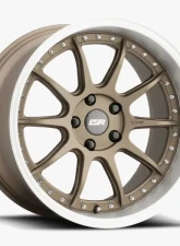ESR Wheels CS12 Wheel 19x8.5 5x120.6 +30 Matte Bronze Machined Lip                                     - 98551430 CS12MBRNZ-ML 5X120.6 - Image 2