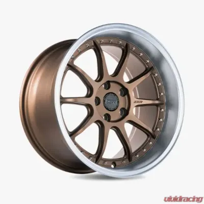 ESR Wheels CS12 Wheel 19x8.5 5x120.6 +30 Matte Bronze Machined Lip - 98551430 CS12MBRNZ-ML 5X120.6