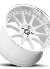 ESR Wheels CS12 Wheel 19x9.5 +35 Gloss White Machined Lip                                     - 99511135 CS12WHT-ML - Image 2