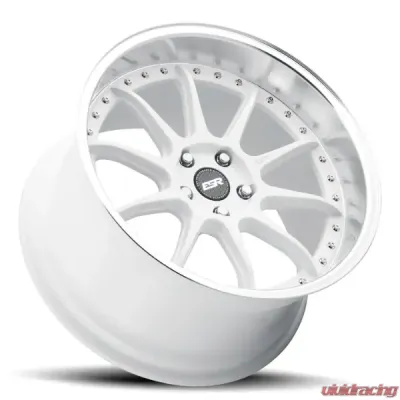 ESR Wheels CS12 Wheel 19x9.5 +35 Gloss White Machined Lip - 99511135 CS12WHT-ML