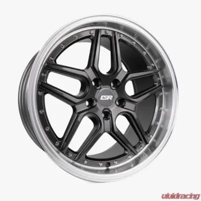 ESR Wheels CS15 Wheel 19x9.5 5x120.6 +35 Gloss Graphite Machined Lip - 99551435 CS15GR-ML 5X120.6