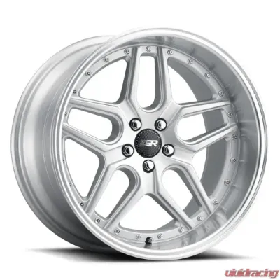 ESR Wheels CS15 Wheel 19x8.5 +30 Hyper Silver Machined Lip - 98511130 CS15HS-ML