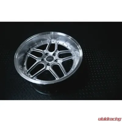 ESR Wheels CS15 Wheel 19x8.5 +30 Hyper Silver Machined Lip - 98511130 CS15HS-ML