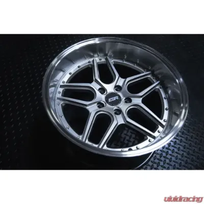 ESR Wheels CS15 Wheel 19x8.5 +30 Hyper Silver Machined Lip - 98511130 CS15HS-ML