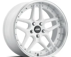 ESR Wheels CS15 Wheel 18x10.5 +22 Gloss White Machined Lip
