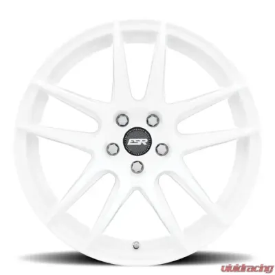 ESR Wheels CS8 Wheel 19x9.5 5x120.6 +22 Gloss White - 99551422 CS8WHT 5X120.6
