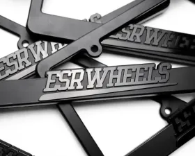 ESR Wheels License Plate Frame 2Pcs