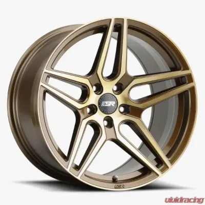 ESR Wheels RF15 Wheel 19x8.5 Gloss Brushed Bronze - 985111CC RF15BCB