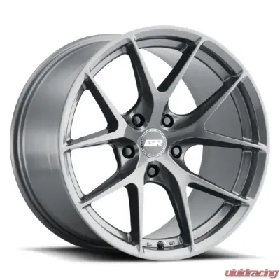 ESR Wheels RF2 Wheel 18x8.5 5x120.6 +30 Gloss Graphite - 88551430 RF2GR 5X120.6