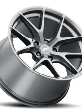 ESR Wheels RF2 Wheel 18x8.5 5x120.6 +30 Gloss Graphite                                     - 88551430 RF2GR 5X120.6 - Image 2