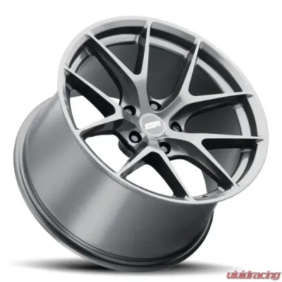ESR Wheels RF2 Wheel 18x8.5 5x120.6 +30 Gloss Graphite - 88551430 RF2GR 5X120.6