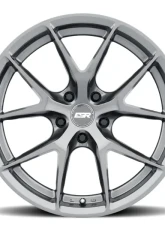 ESR Wheels RF2 Wheel 18x8.5 5x120.6 +30 Gloss Graphite                                     - 88551430 RF2GR 5X120.6 - Image 3