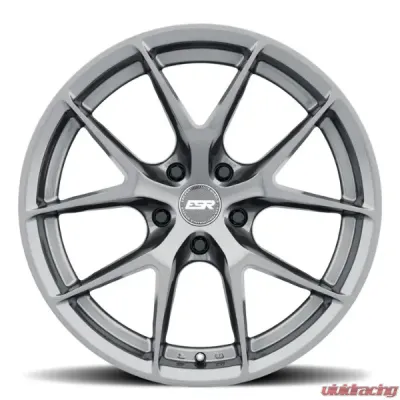 ESR Wheels RF2 Wheel 18x8.5 5x120.6 +30 Gloss Graphite - 88551430 RF2GR 5X120.6