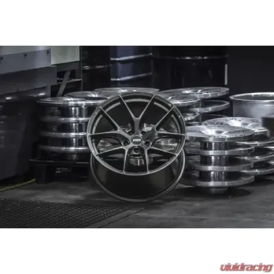 ESR Wheels RF2 Wheel 18x8.5 5x120.6 +30 Gloss Graphite - 88551430 RF2GR 5X120.6
