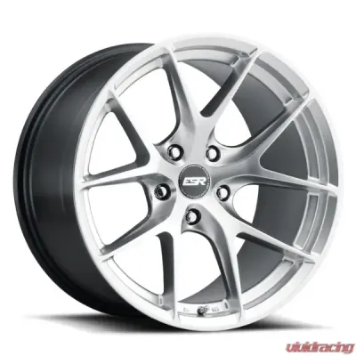 ESR Wheels RF2 Wheel 18x8.5 5x120.6 +30 Hyper Silver - 88551430 RF2HS 5X120.6