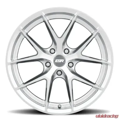 ESR Wheels RF2 Wheel 18x8.5 5x120.6 +30 Hyper Silver - 88551430 RF2HS 5X120.6