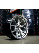 ESR Wheels RF2 Wheel 18x8.5 5x120.6 +30 Hyper Silver                                     - 88551430 RF2HS 5X120.6 - Image 5