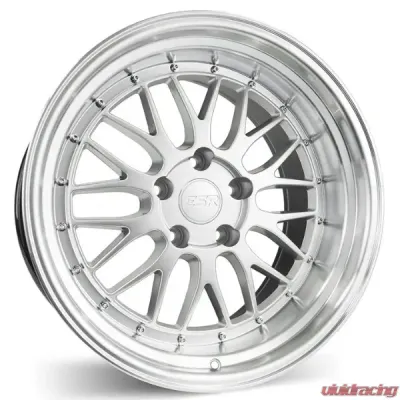 ESR Wheels SR05 Wheel 19x8.5 5x120.6 +30 Hyper Silver Machined Lip - 98551430 SR05HS-ML 5X120.6