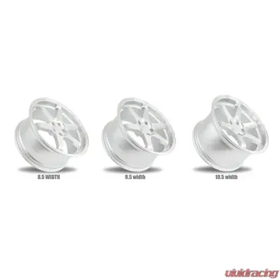 ESR Wheels SR07 Wheel 17x8.5 5x110 +30 Hyper Silver - 78551430 SR07HS 5X110