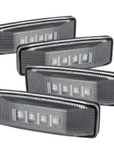 Xtune 4pcs Clear LED Dually Fender Lights Dodge Ram 1994-2002                                     - ACC-LED-DR94-FE-C - Image 4