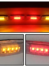 Xtune 4pcs Clear LED Dually Fender Lights Dodge Ram 1994-2002                                     - ACC-LED-DR94-FE-C - Image 4