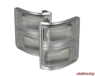 Xtune Clear Amber LED Mirror Signal Lens Ford F-250 | F-350 | F-450 | F-550 2008-2014 - ACC-LED-FDSD08-MR-C
