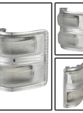 Xtune Clear Amber LED Mirror Signal Lens Ford F-250 | F-350 | F-450 | F-550 2008-2014                                     - ACC-LED-FDSD08-MR-C - Image 2