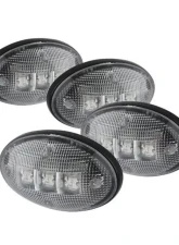 Xtune Clear Dually Fender LED Side Fender Lights Ford F-250 | F-350 | F-450 | F-550 1999-2010                                     - ACC-LED-FDSD99-SL-C - Image 4
