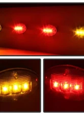 Xtune Clear Dually Fender LED Side Fender Lights Ford F-250 | F-350 | F-450 | F-550 1999-2010                                     - ACC-LED-FDSD99-SL-C - Image 4