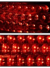 Xtune LED Tail Lights With Red Clear Lens Mercedes Benz W210 E-Class 1996-2002                                     - ALT-CL-MBW210-LED-RC - Image 8